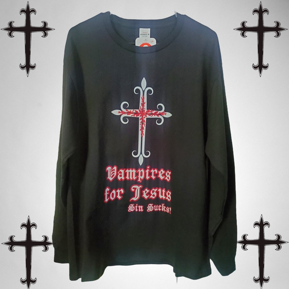 NWT Cross Jesus Shirt Size L